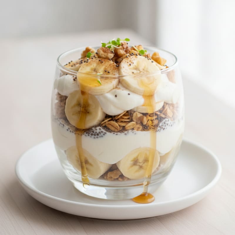 Classic Banana Pudding Parfait
