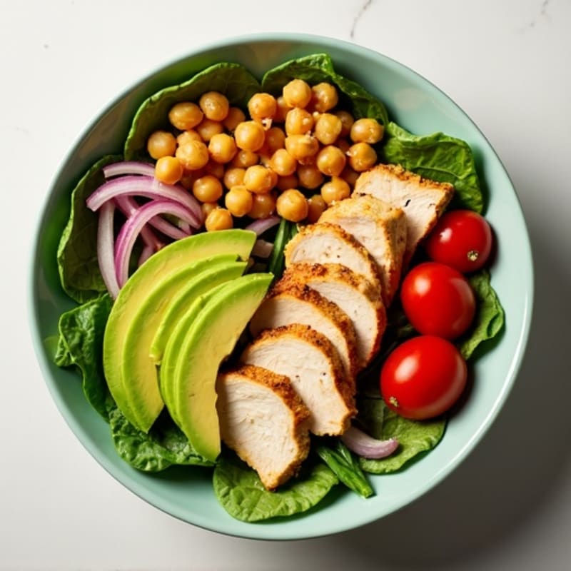 Crisp Avocado Salad Bowl