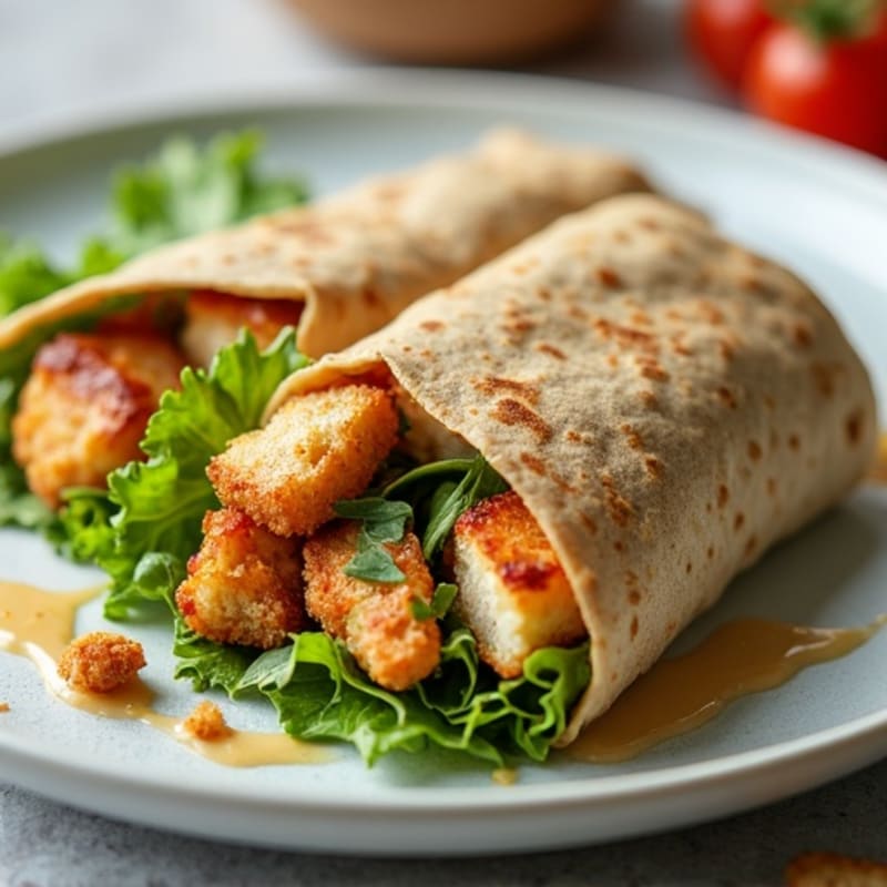 Grilled Chicken Crispy Caesar Wrap