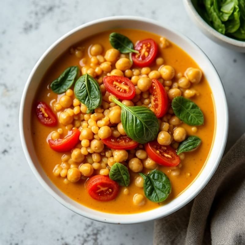 Creamy Coconut Red Lentil Curry