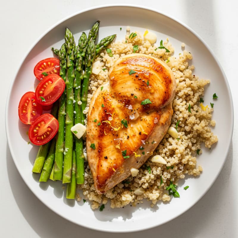 Golden Pan-Seared Chicken with Zesty Lemon