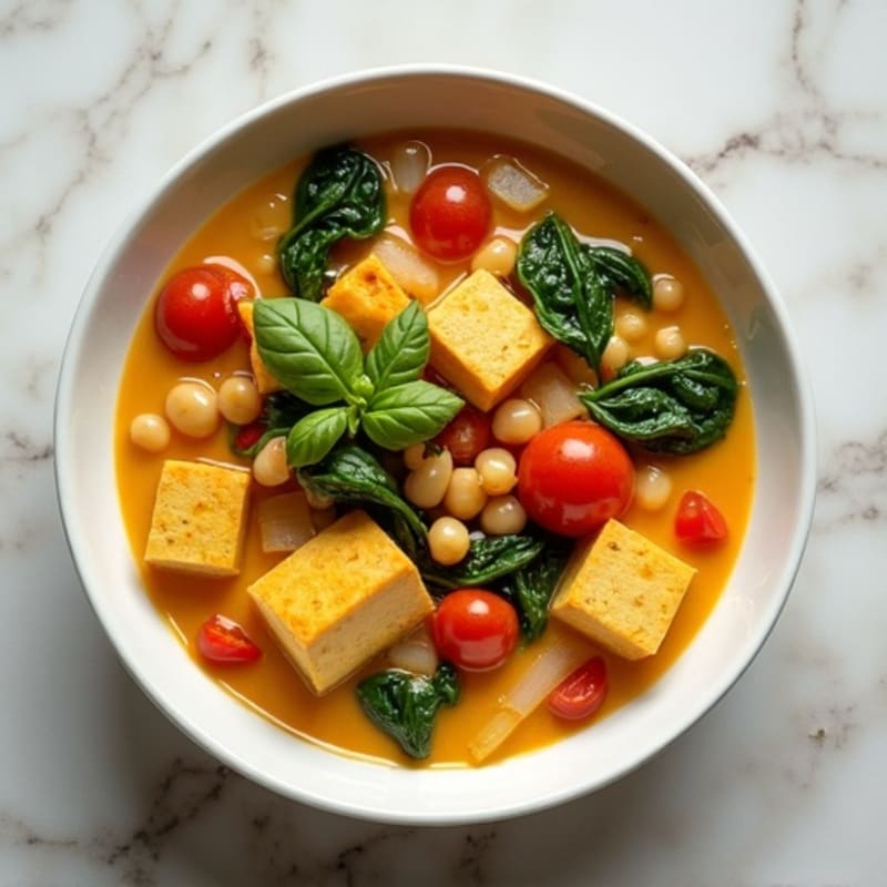 Creamy Coconut Curry Chickpea Stew