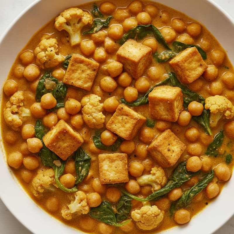 Hearty Chickpea and Vegetable Curry