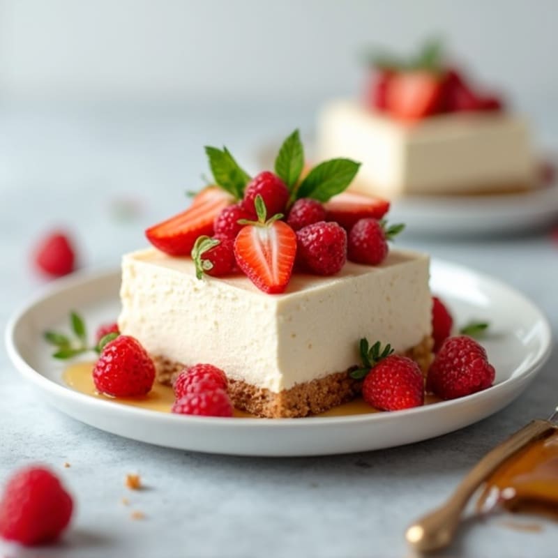 Greek Yogurt Protein Cheesecake
