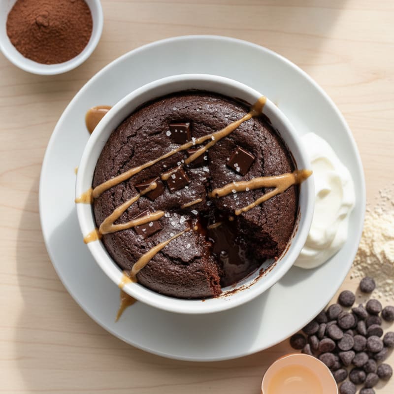 Decadent Chocolate Protein Mug Cake