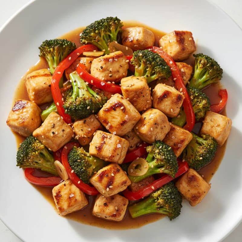 Teriyaki Chicken and Broccoli Stir-Fry