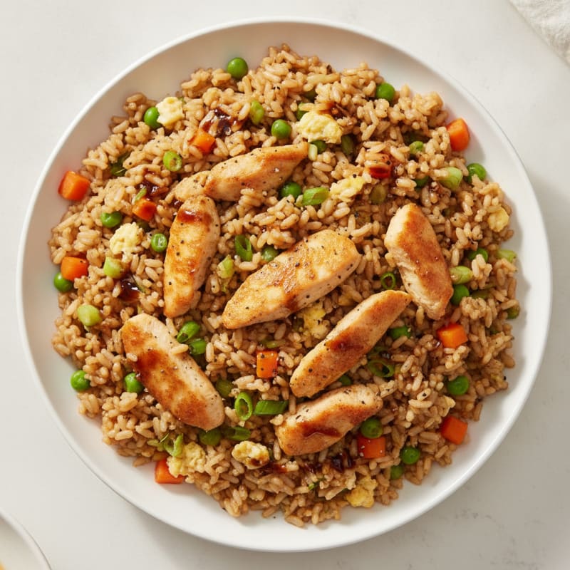 Chicken and Vegetable Fried Rice