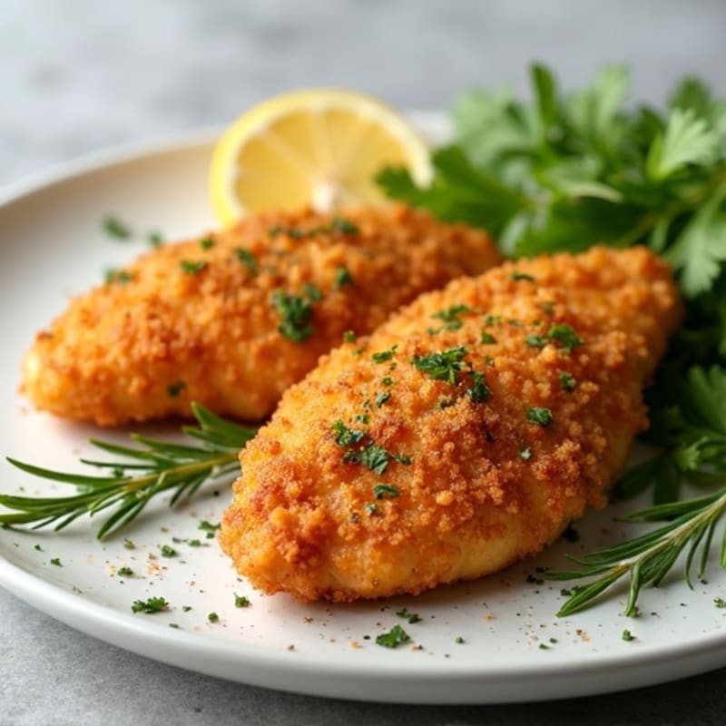 Crispy Baked Buttermilk Chicken with Fresh Herbs