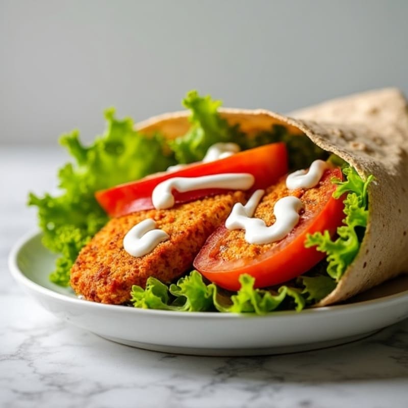 Crispy Buffalo Chicken Wrap