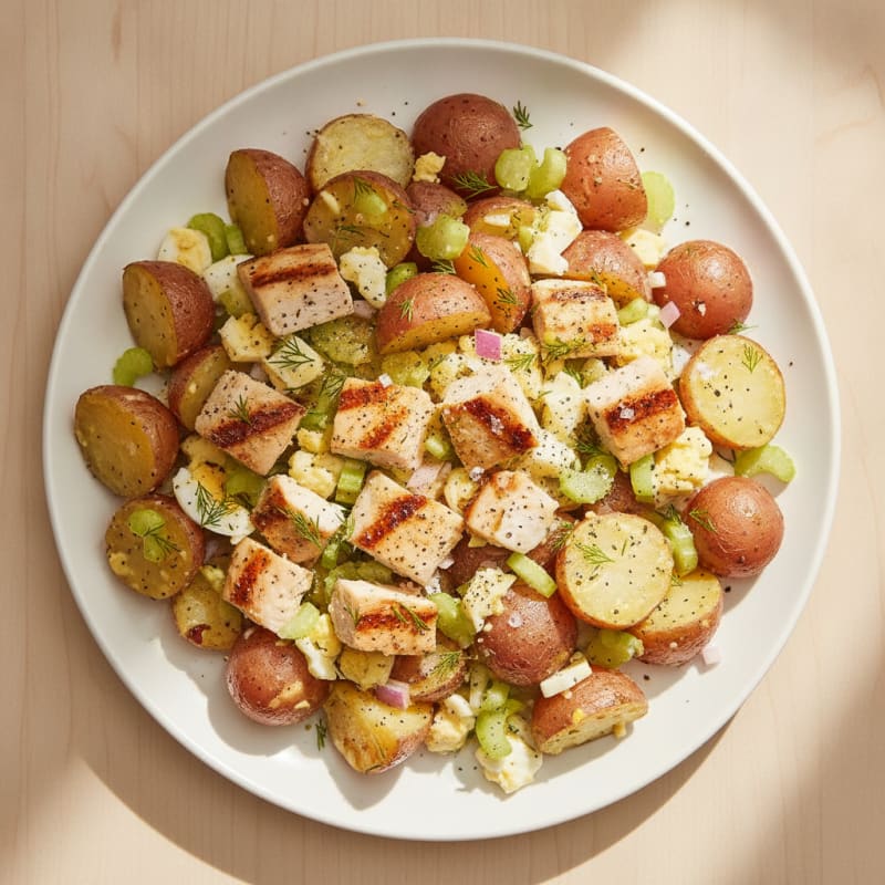 Dill Potato Salad with Dijon Vinaigrette