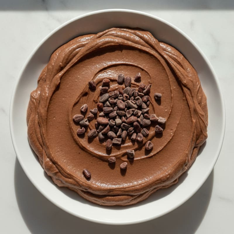 Cottage Cheese Chocolate Protein Pudding