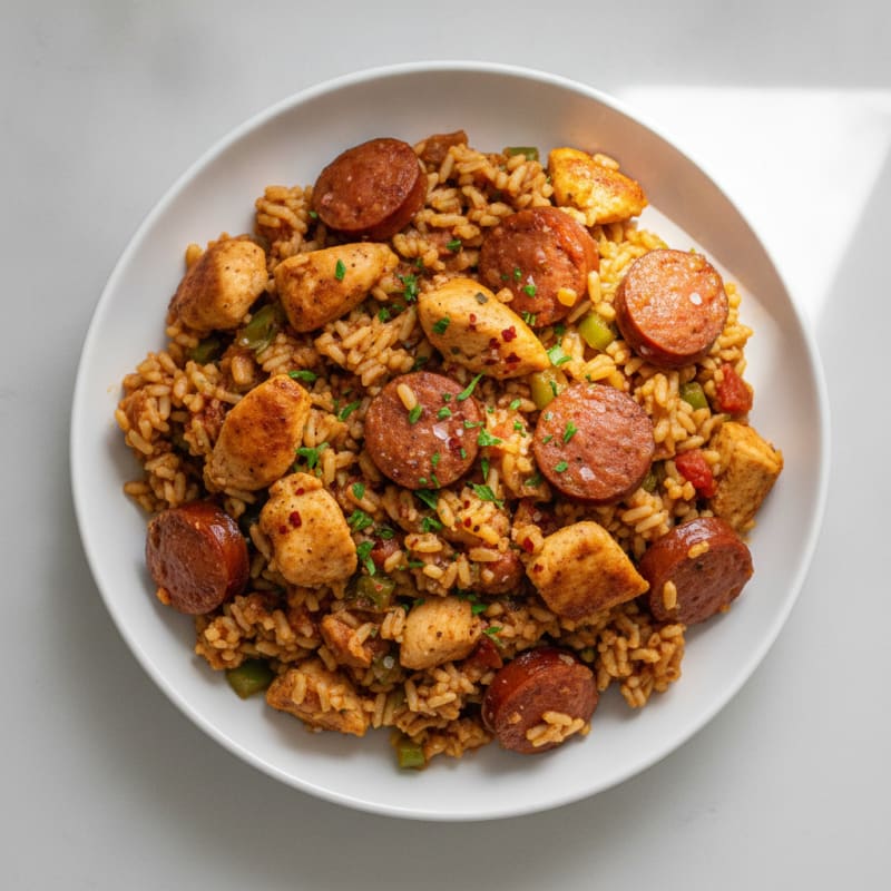 Chicken and Sausage Jambalaya