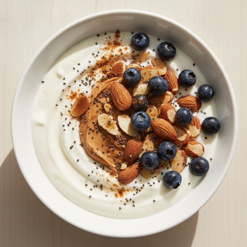 Vanilla Yogurt Power Bowl with Berries