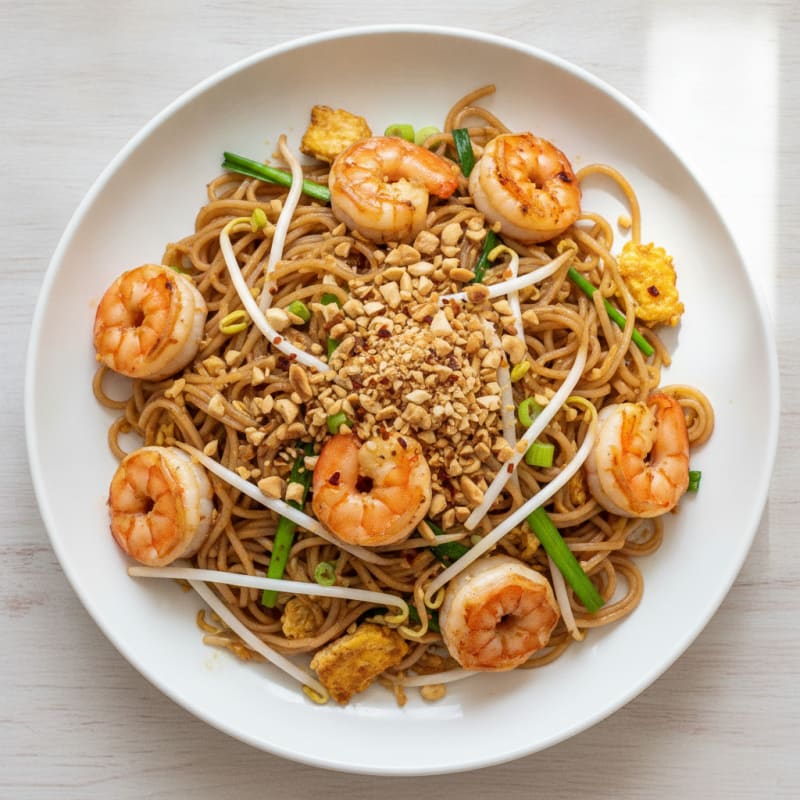 Shrimp Pad Thai Noodles