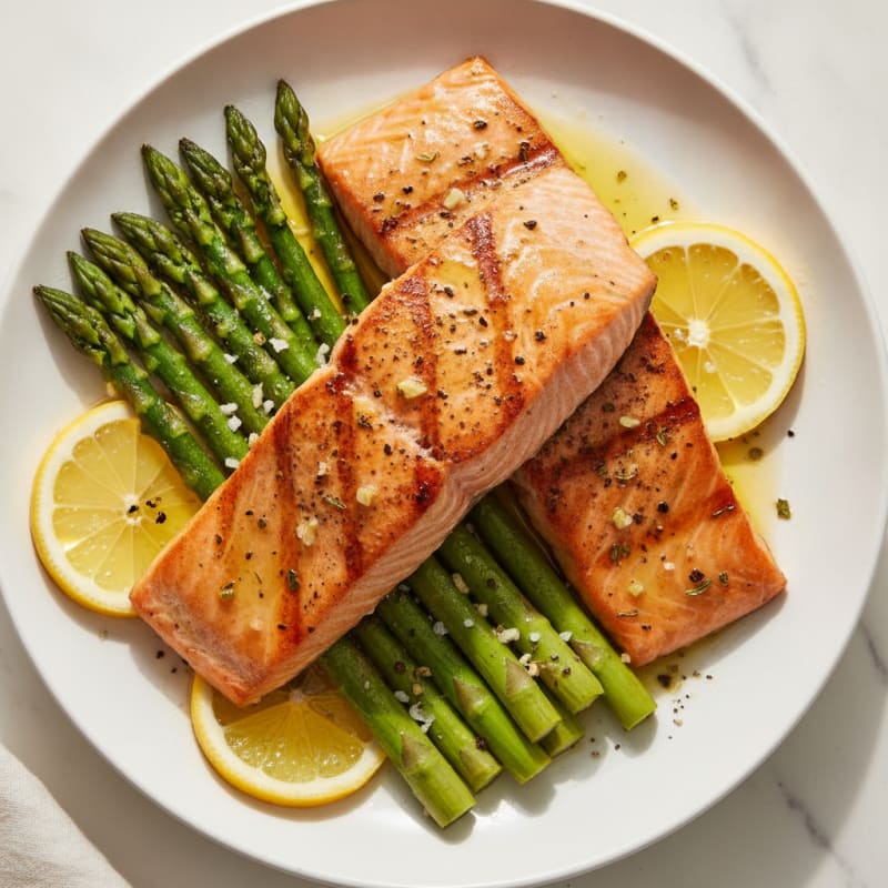 Lemon Herb Grilled Salmon