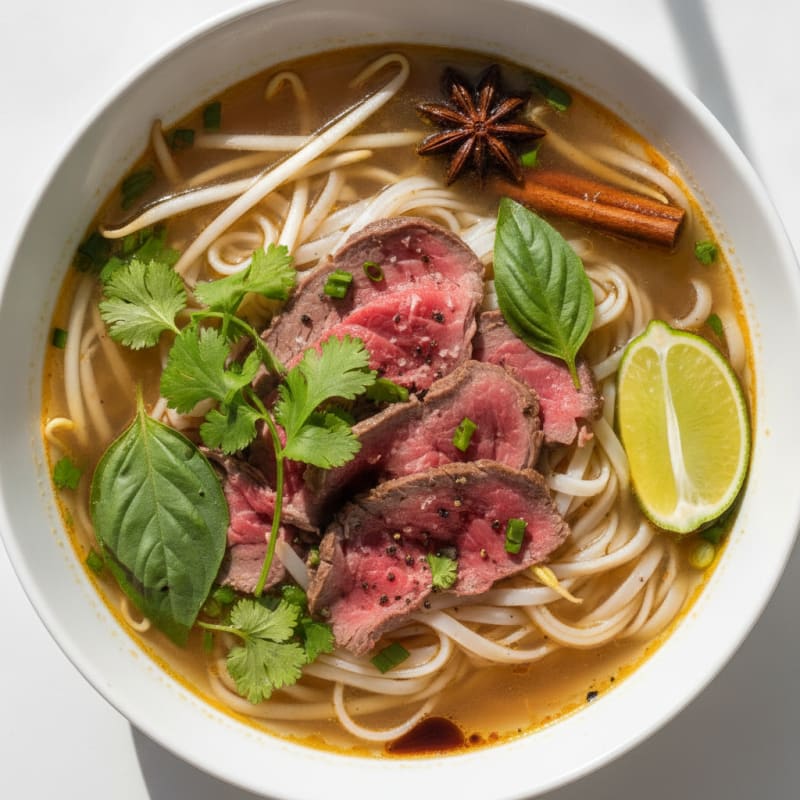 Beef Pho Noodle Soup