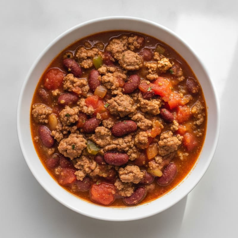 Slow Cooker Beef Chili