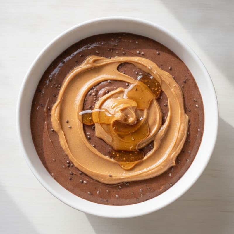 Chocolate Peanut Butter Protein Pudding
