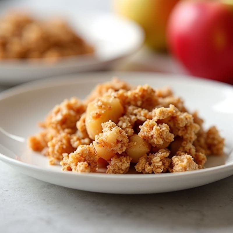 Baked Apple Oat Crumble