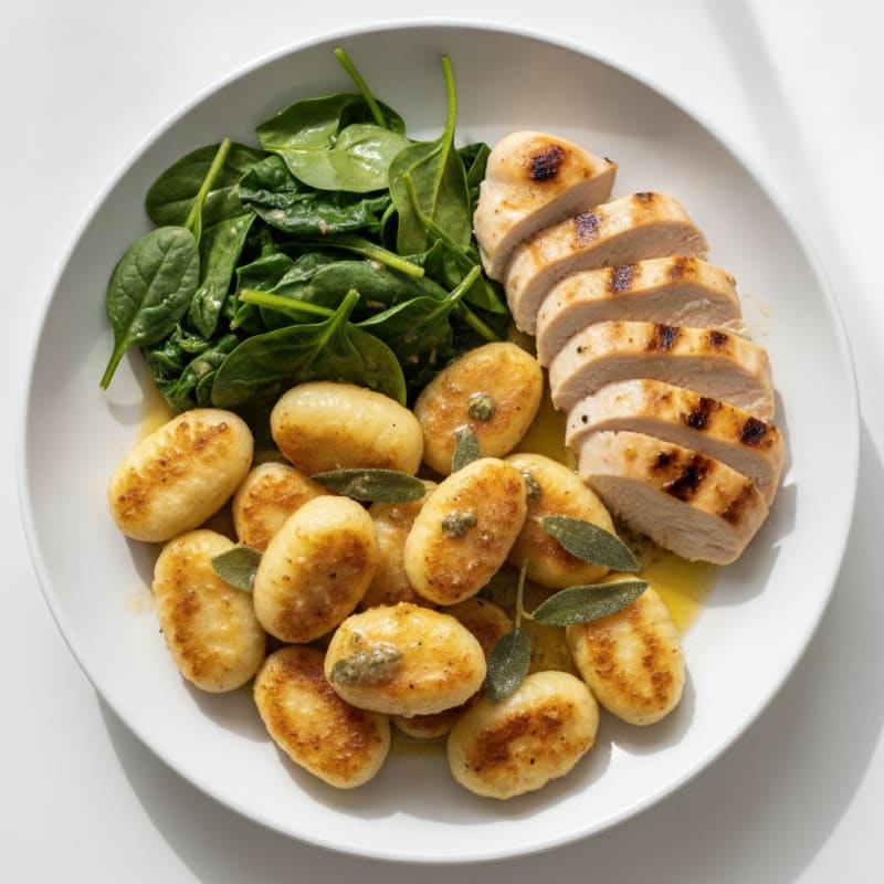 Ricotta Gnocchi with Sage Butter Sauce