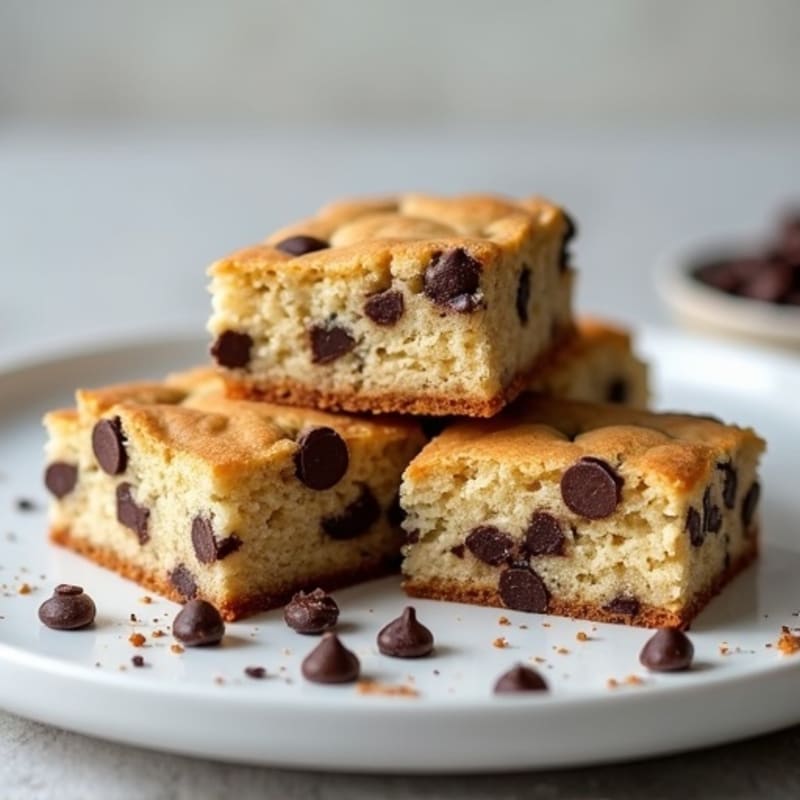 Protein-Packed Almond Flour Chocolate Chip Cookie Cake