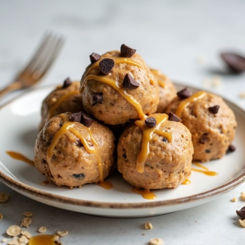 No-Bake Chewy Protein Cookie Dough Bites