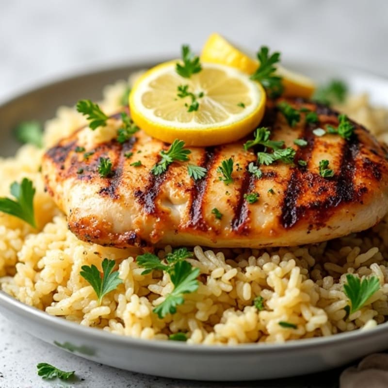 Fresh Herb and Lemon Basmati Rice Pilaf