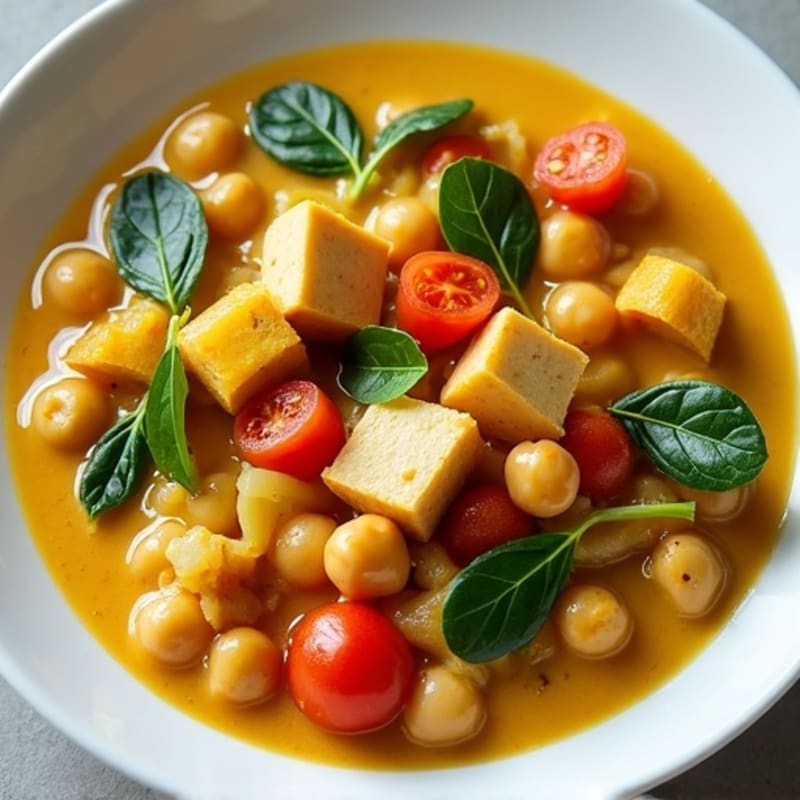 Creamy Coconut Curry Chickpea Stew