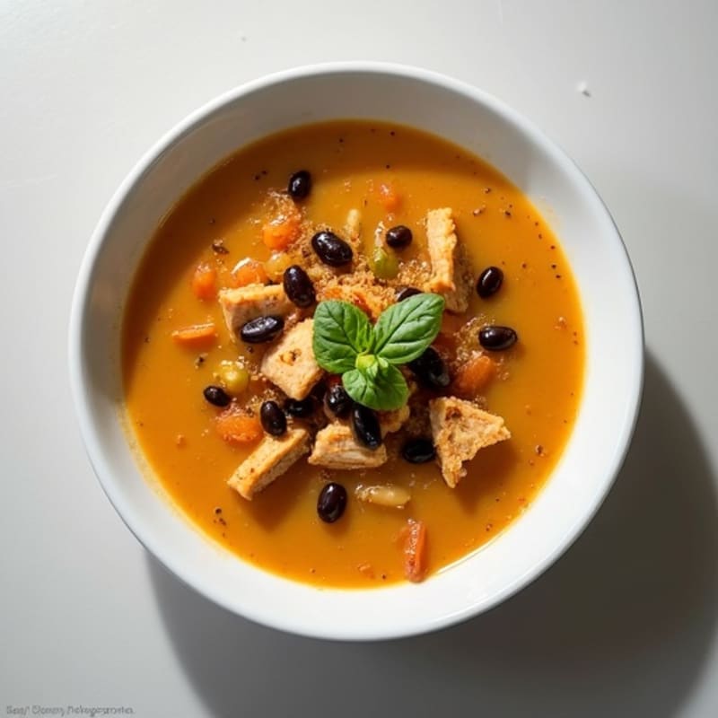 Fire-Roasted Green Chile Chicken Soup