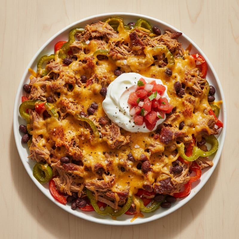 Smoky Pulled Pork Nachos