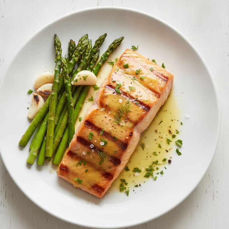 Lemon Herb Grilled Salmon