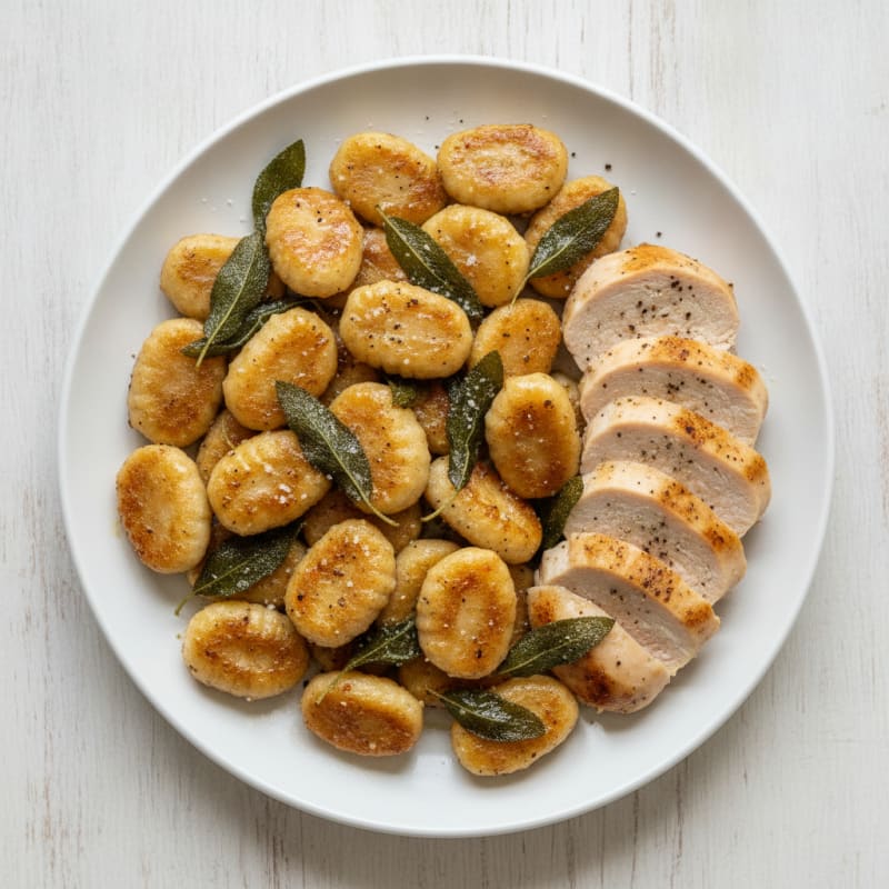 Ricotta Gnocchi with Sage Butter Sauce