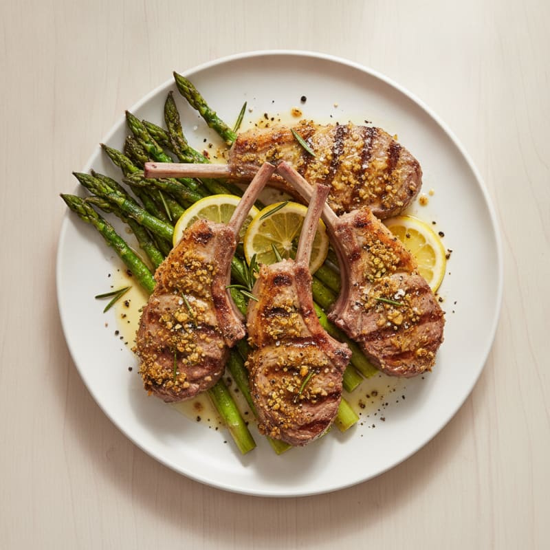 Grilled Herb Lamb Chops
