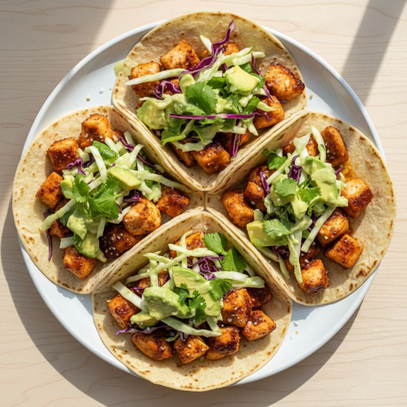 Smoky Chili-Lime Chicken Tacos