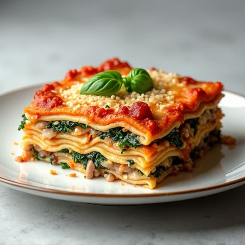 Creamy Ricotta Veggie Lasagna