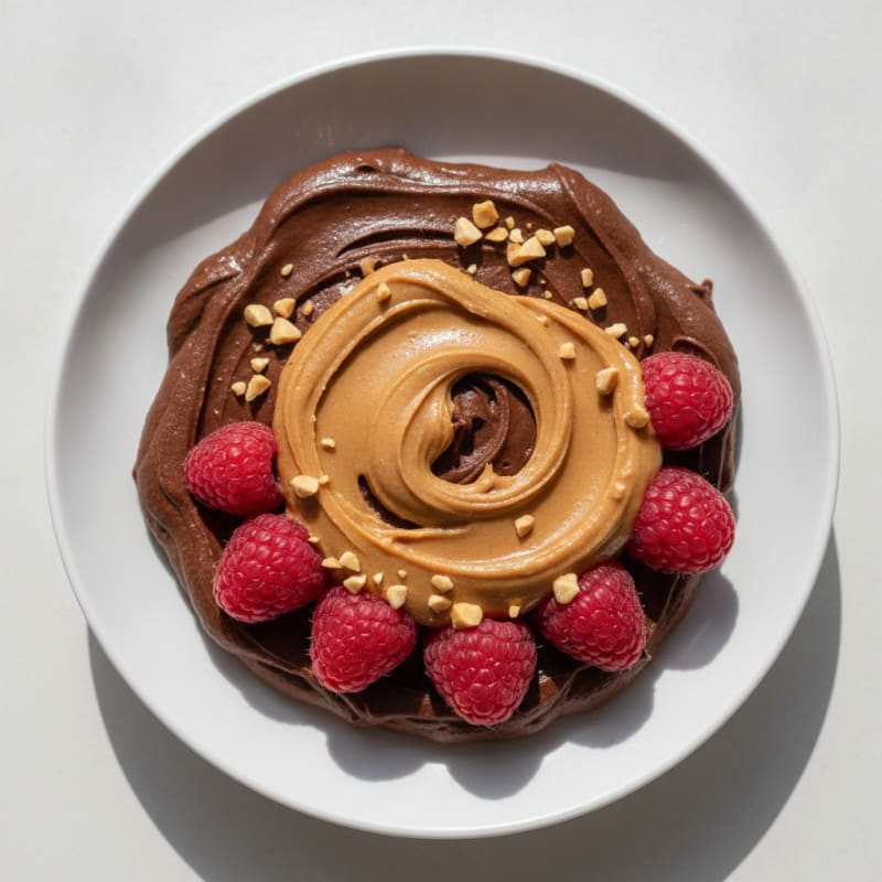 Peanut Butter Protein Chocolate Mousse
