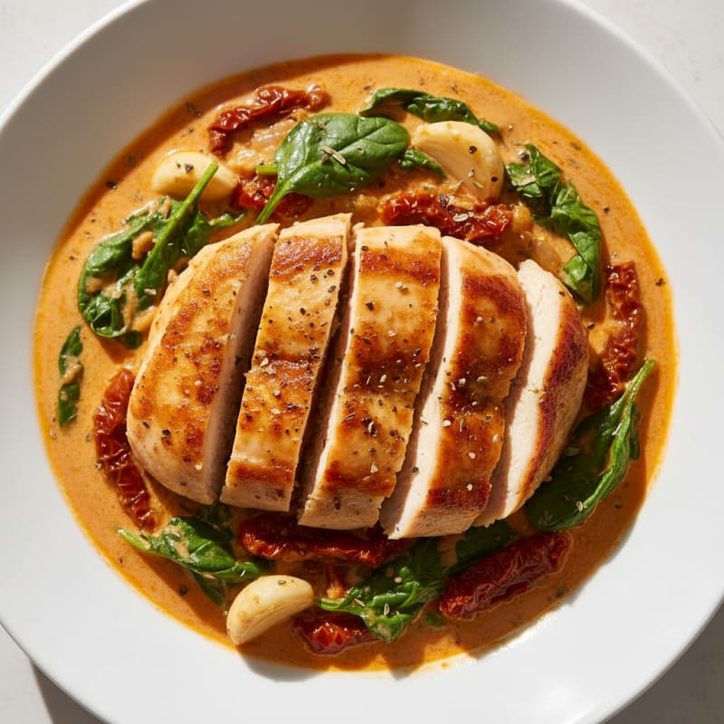 Creamy Tuscan Chicken Skillet