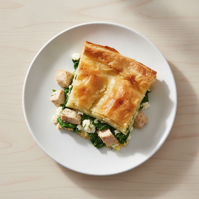 Spinach and Feta Phyllo Pie