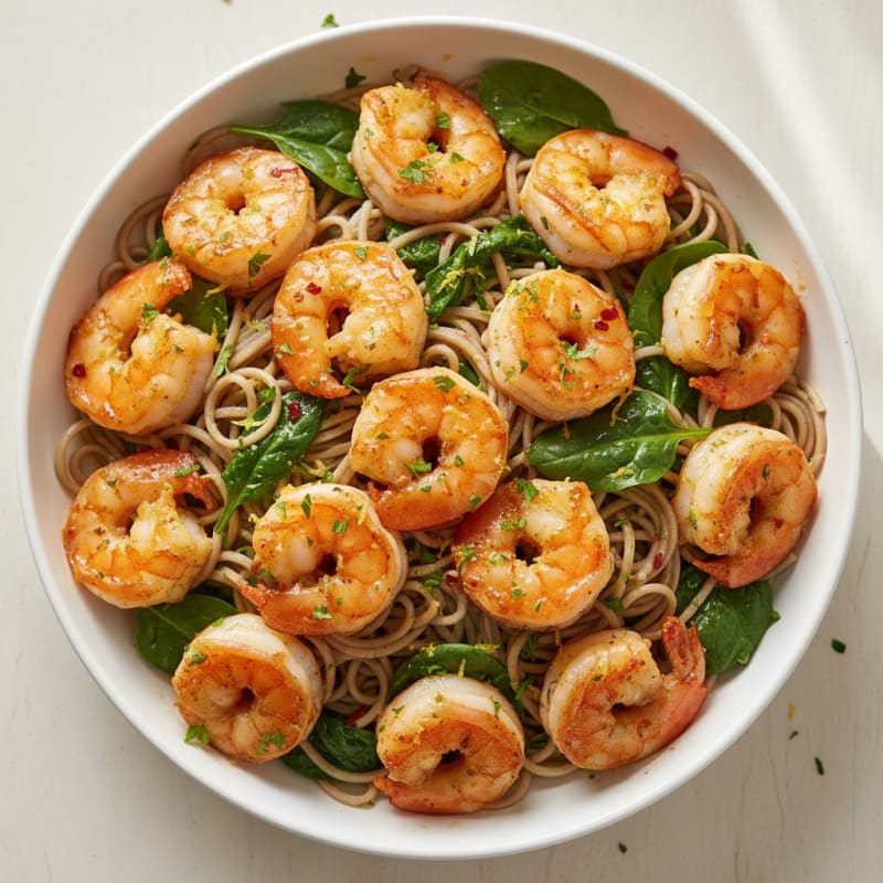 Zesty Garlic Butter Shrimp Scampi
