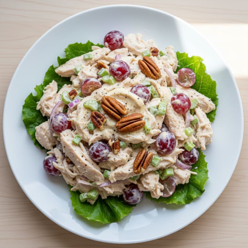 Chicken Salad with Grapes and Pecans