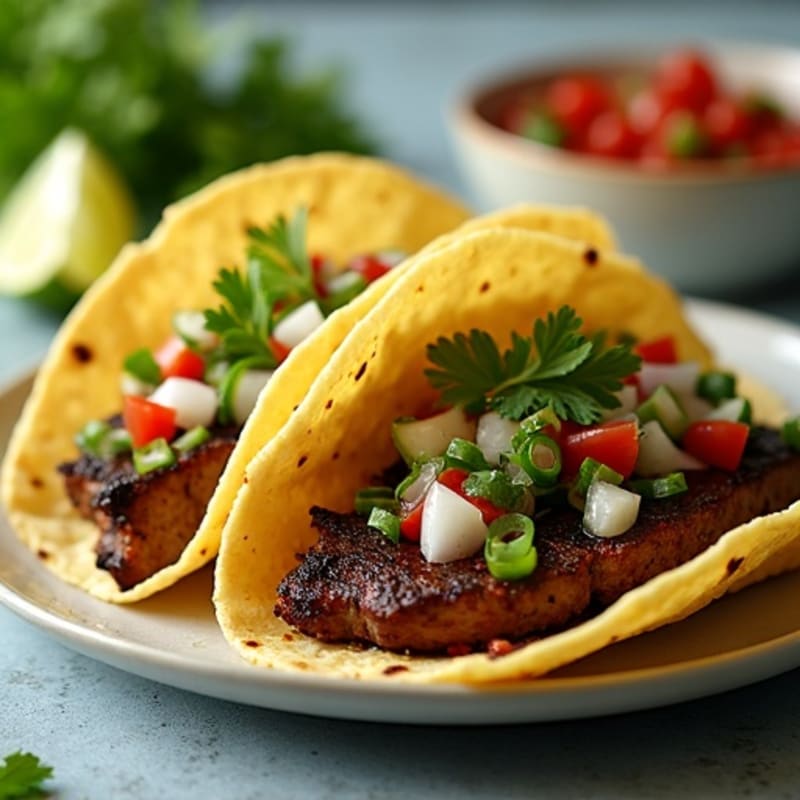 Lime-Marinated Grilled Steak Street Tacos