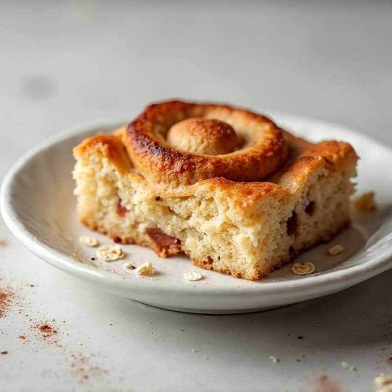 Protein-Packed Greek Yogurt Cinnamon Roll Bake