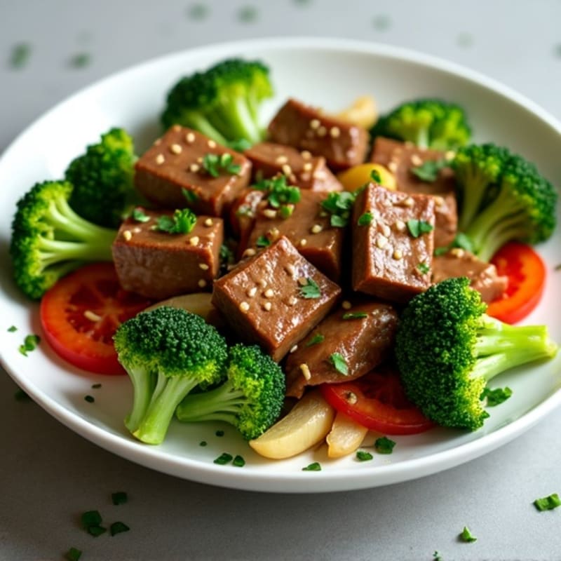 Ginger-Garlic Beef and Broccoli Stir-Fry