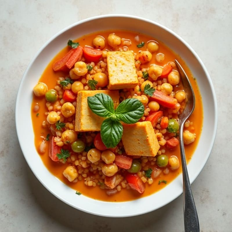 Creamy Coconut Red Lentil Curry