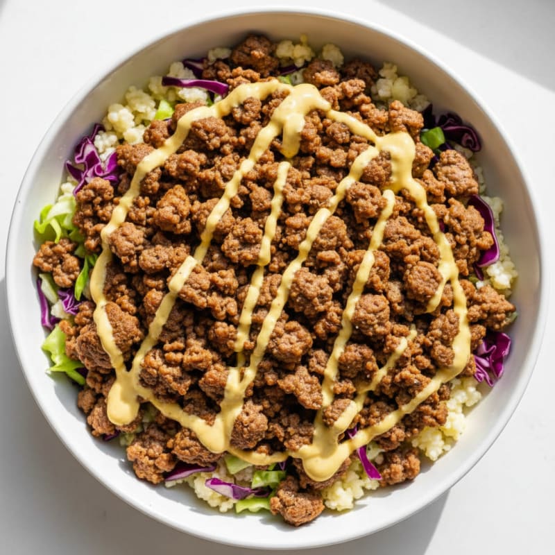 Crispy Beef and Special Sauce Bowl