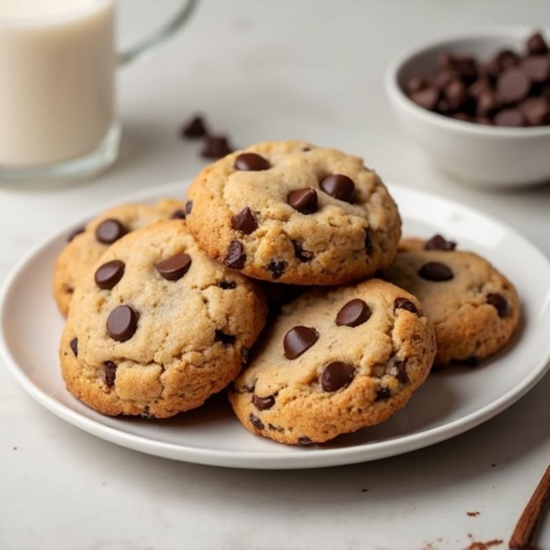 Protein-Packed Almond Flour Chocolate Chip Cookies
