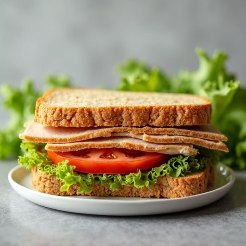 Crispy Turkey Pesto Sandwich