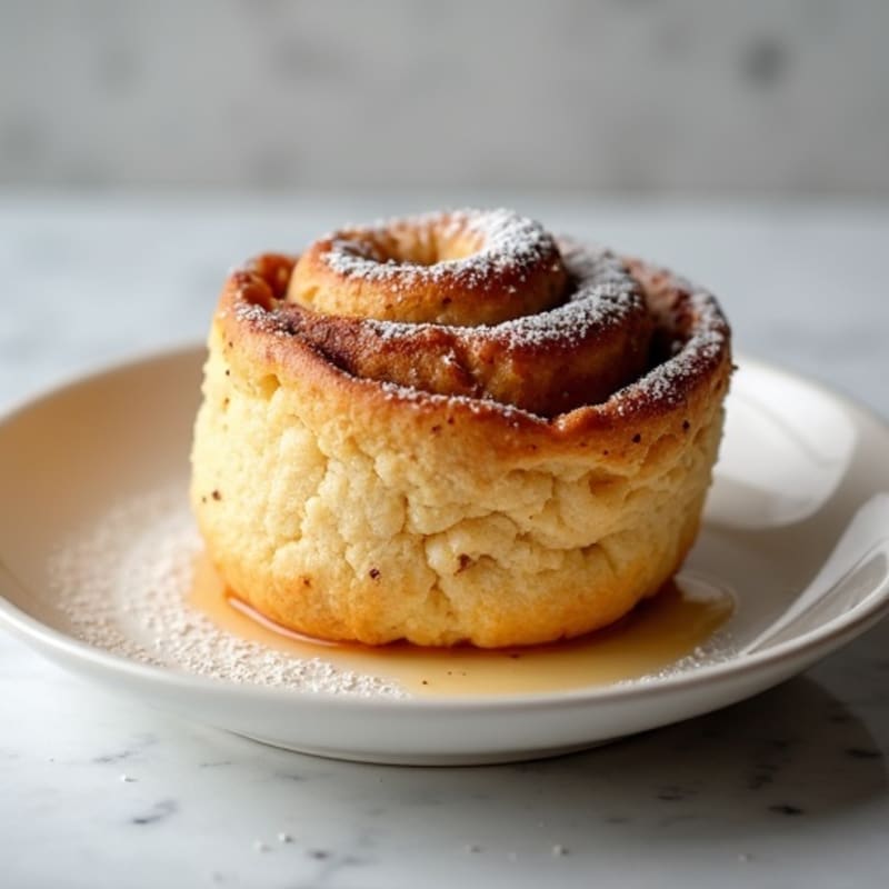 Protein-Packed Almond Flour Cinnamon Roll