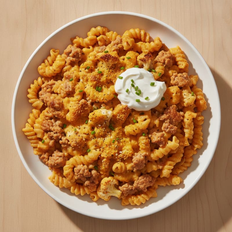 High-Protein Baked Macaroni and Cheese