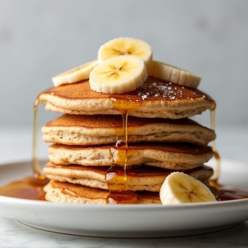 Fluffy Whole Grain Protein Pancakes